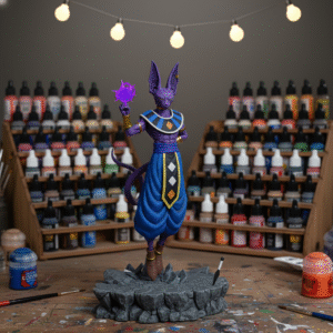 Dragon Ball Beerus RY Fanart STLFile 3DPrint