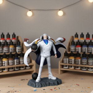 One Piece Garp Fanart STL File 3DPrint