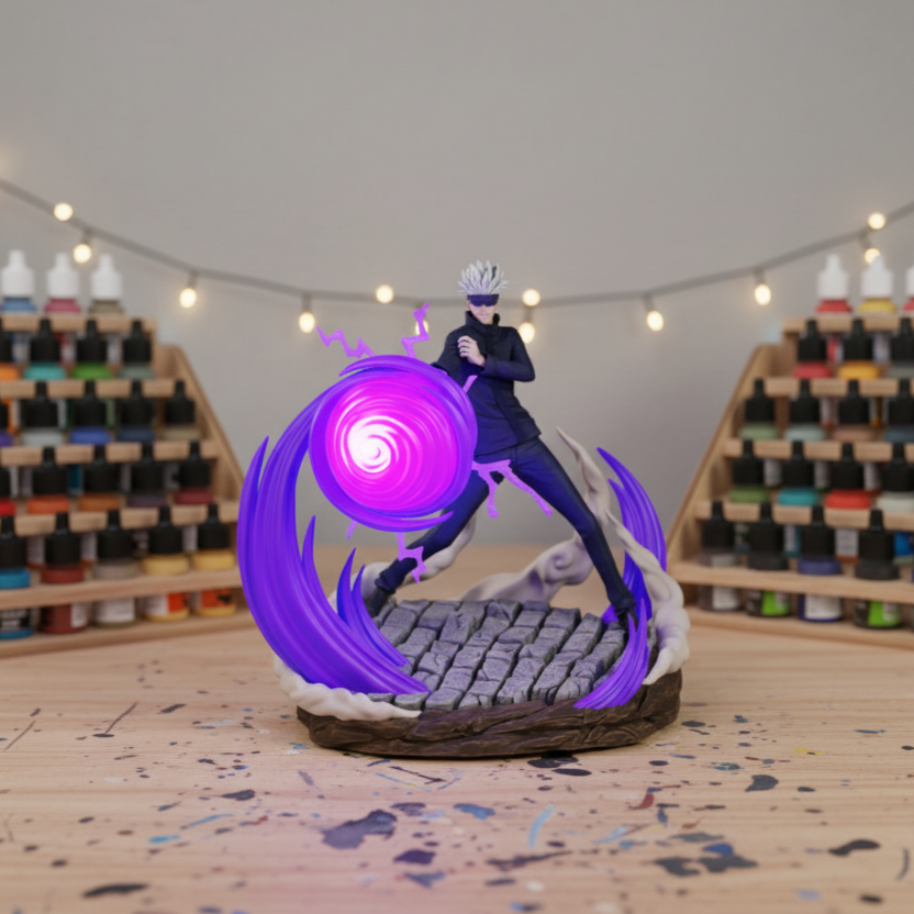 Jujutsu Kaisen Gojo Satoru Fanart STL File 3DPrint