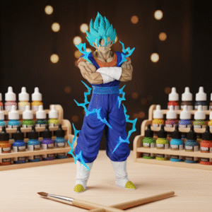 Dragon Ball Vegeto Blue Fanart STLFile 3DPrint