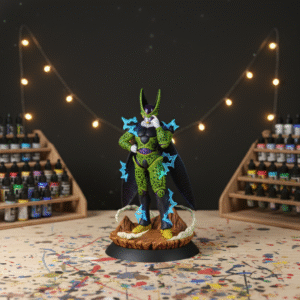 Dragon Ball Gohan Cell Perfect Cell Saga Fanart STLFile 3DPrint