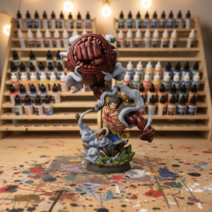 One Piece Luffy Gear 4 Kong Gun Fanart STL File 3DPrint