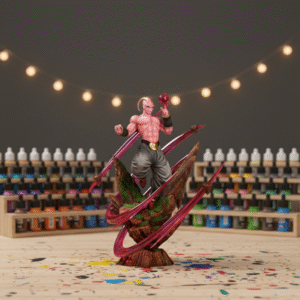 Dragon Ball Super Buu Fanart STLFile 3DPrint