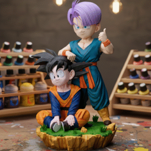 Dragon Ball Goten And Trunks Diorama Fanart STLFile 3DPrint