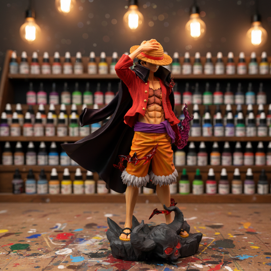 One Piece Luffy Fanart STL File 3DPrint