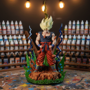 Dragon Ball Goku First Super Saiyajin Namek Saga Fanart STLFile 3DPrint