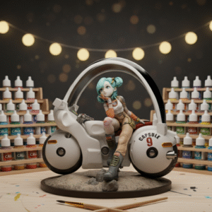 Dragon Ball Bulma Fanart STLFile 3DPrint