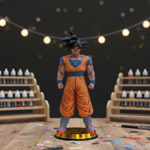 Dragon Ball Goku Z Figter Collection 1 Fanart STLFile 3DPrint