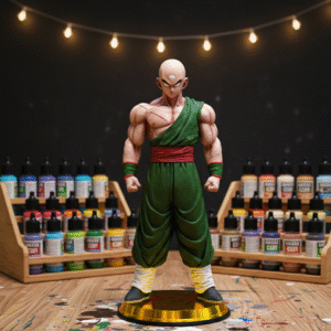 Dragon Ball Tien Sin Han Z Fighter Collection Fanart STLFile 3DPrint