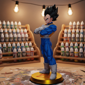 Dragon Ball Vegeta Z Fighter Collection  Fanart STLFile 3DPrint