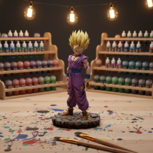 Dragon Ball Teen Gohan SSJ2 Fanart STLFile 3DPrint