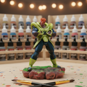 Dragon Ball Android 16 Attack Pose Fanart STLFile 3DPrint