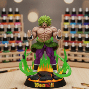 dragon ball broly dbs fanart stlfile 3dprint