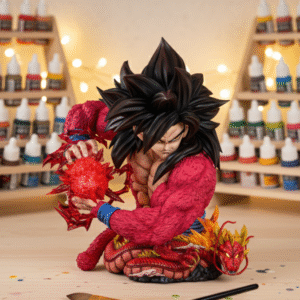 Dragon Ball Goku SSJ4 Bust Life Size 1/1 Fanart STLFile 3DPrint