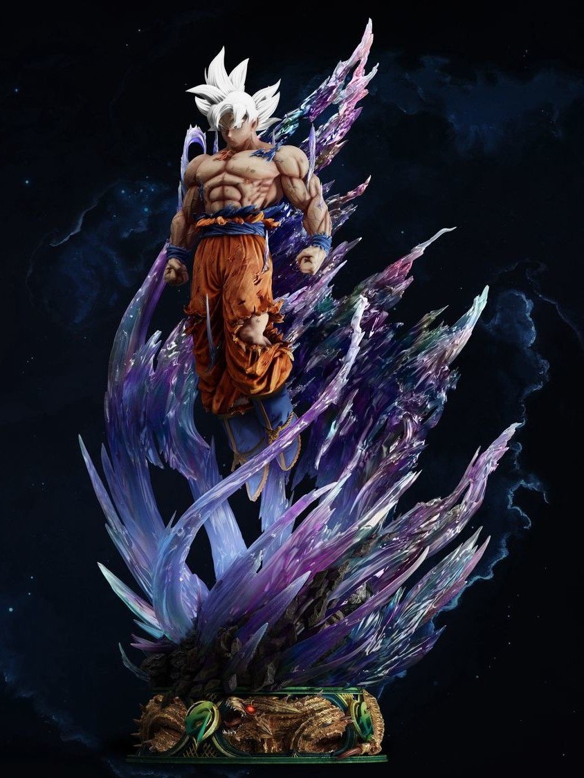 dragon ball goku ui fanart stlfile 3dprint