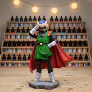 Dragon Ball Great Saiyaman Fanart STLFile 3DPrint