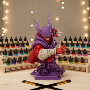 Dragon Ball Janemba Bust Fanart STL File 3DPrint