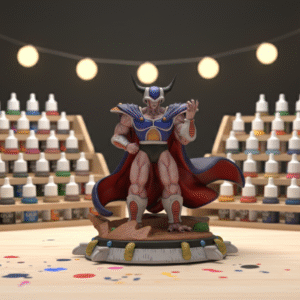 Dragon Ball King Cold Fanart STLFile 3DPrint