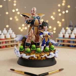 Dragon Ball Nappa Vegeta Saibaman Fanart STLFile 3DPrint