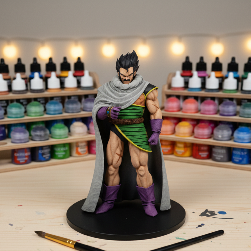 Dragon Ball Paragus DBZ MovieFanart STLFile 3DPrint