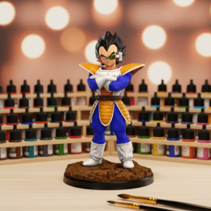 dragon ball vegeta saiya saga fanart stl file 3dprint