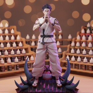 Jujutsu Kaisen Sukuna (White Robe Ver.) Fanart STL File 3DPrint