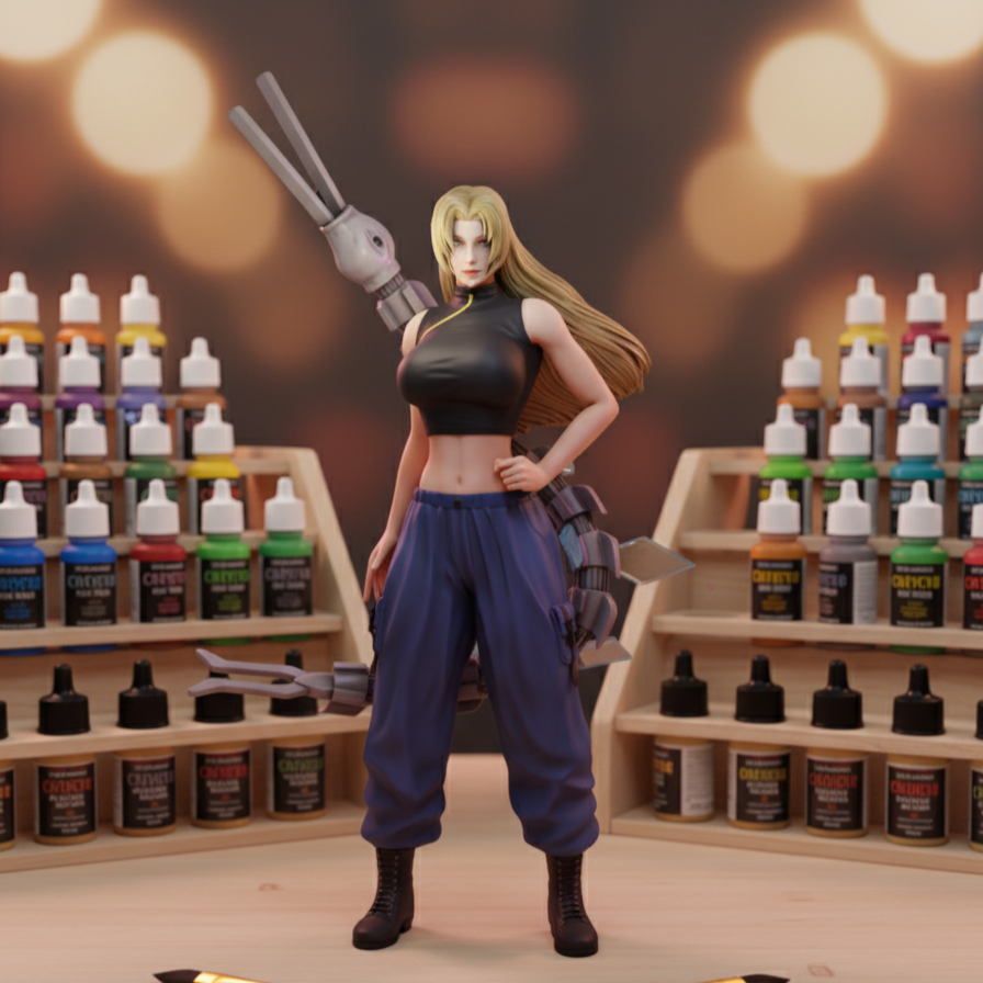 Jujutsu Kaisen Yuki Tsukumo Fanart STL File 3DPrint