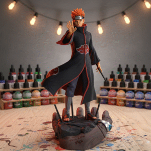 Naruto Shimpuden Akatsuki Pain Fanart STL File 3DPrint