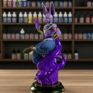 Dragon Ball Beerus Fanart STLFile 3DPrint