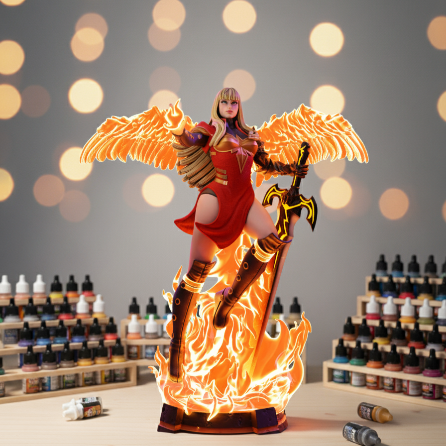 Marvel Illyana Rasputin Fanart STLFile 3DPrint