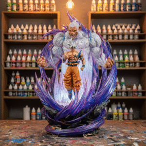 Dragon Ball Son Goku UI White Ape Fanart STLFile 3DPrint