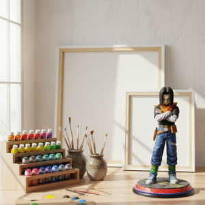 Dragon Ball Android 17 Fanart STLFile 3DPrint