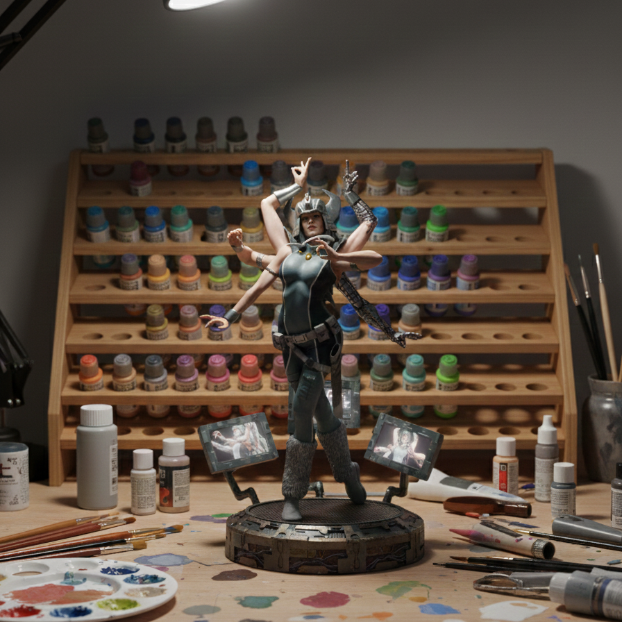 Marvel Spiral Fanart STLFile 3DPrint