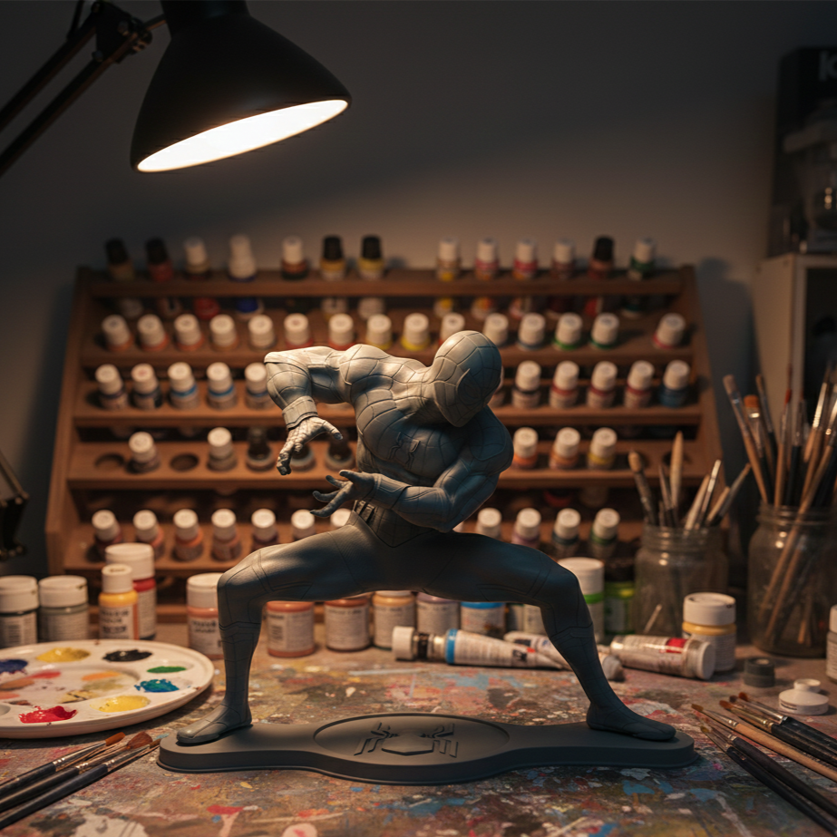 Spiderman Kame Fanart STLFile 3DPrint