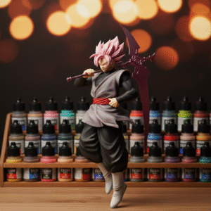 Dragon Ball Black SSJ Rose Fanart STLFile 3DPrint