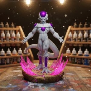 Dragon Ball Frieza Special Fanart STLFile 3DPrint