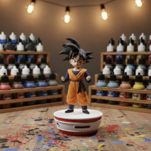 Dragon Ball Goten Base Form Fanart STLFile 3DPrint