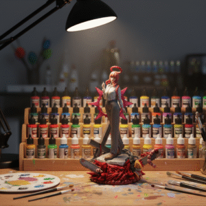 ChainsawMan Makima Fanart STLFile 3DPrint