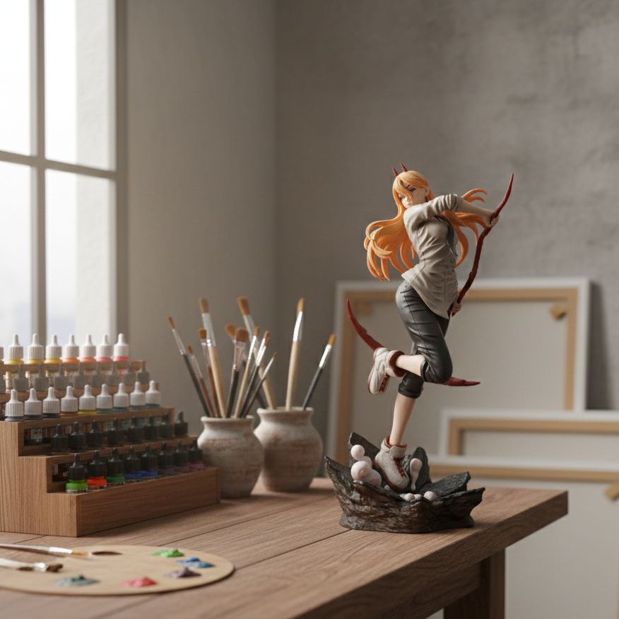 Chainsawman Power Fanart STLFile 3DPrint