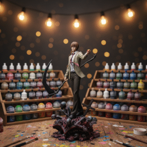 Dead Note Light Yagami Fanart STLFile 3DPrint