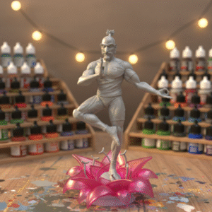 Hunter Hunter Netero Fanart STLFile 3DPrint