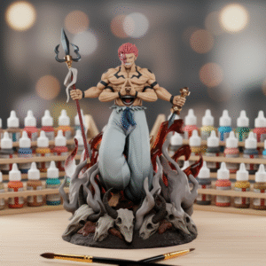 Jujutsu Kaisen KS Sukuna Fanart STL File 3DPrint