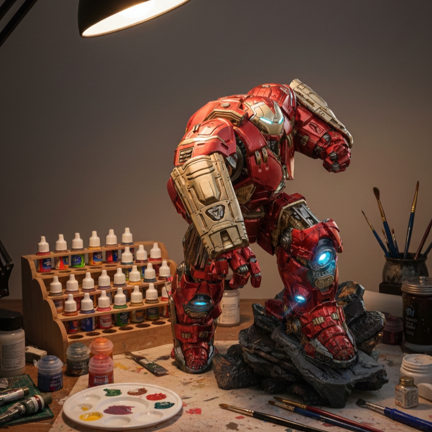 Marvel Hulkbuster Fanart STLFile 3DPrint