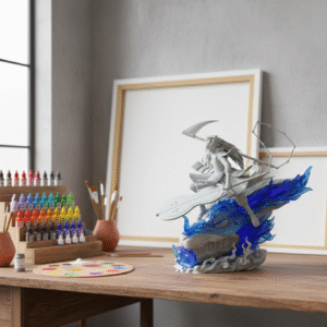 Naruto Madara And Kurama Fanart STLFile 3DPrint