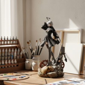 Nier Automata 2B Fanart STLFile 3DPrint