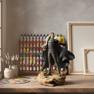 One Pice Crocodile Fanart STLFile 3DPrint