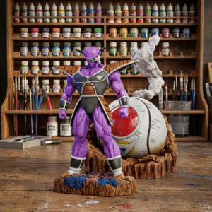 Dragon Ball Captain Ginyu Diorama Fanart STLFile 3DPrint