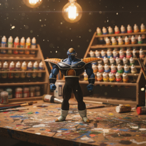 Dragon Ball Burter Fanart STLFile 3DPrint