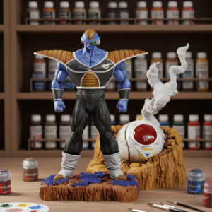 Dragon Ball Burter Diorama Fanart STLFile 3DPrint