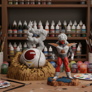 Dragon Ball Jeice Diorama Fanart STLFile 3DPrint
